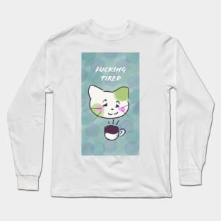 Tired Cat 2 Long Sleeve T-Shirt